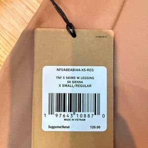 SKIMS TNF x SKIMS Legging in Sienna (Brown/Tan)